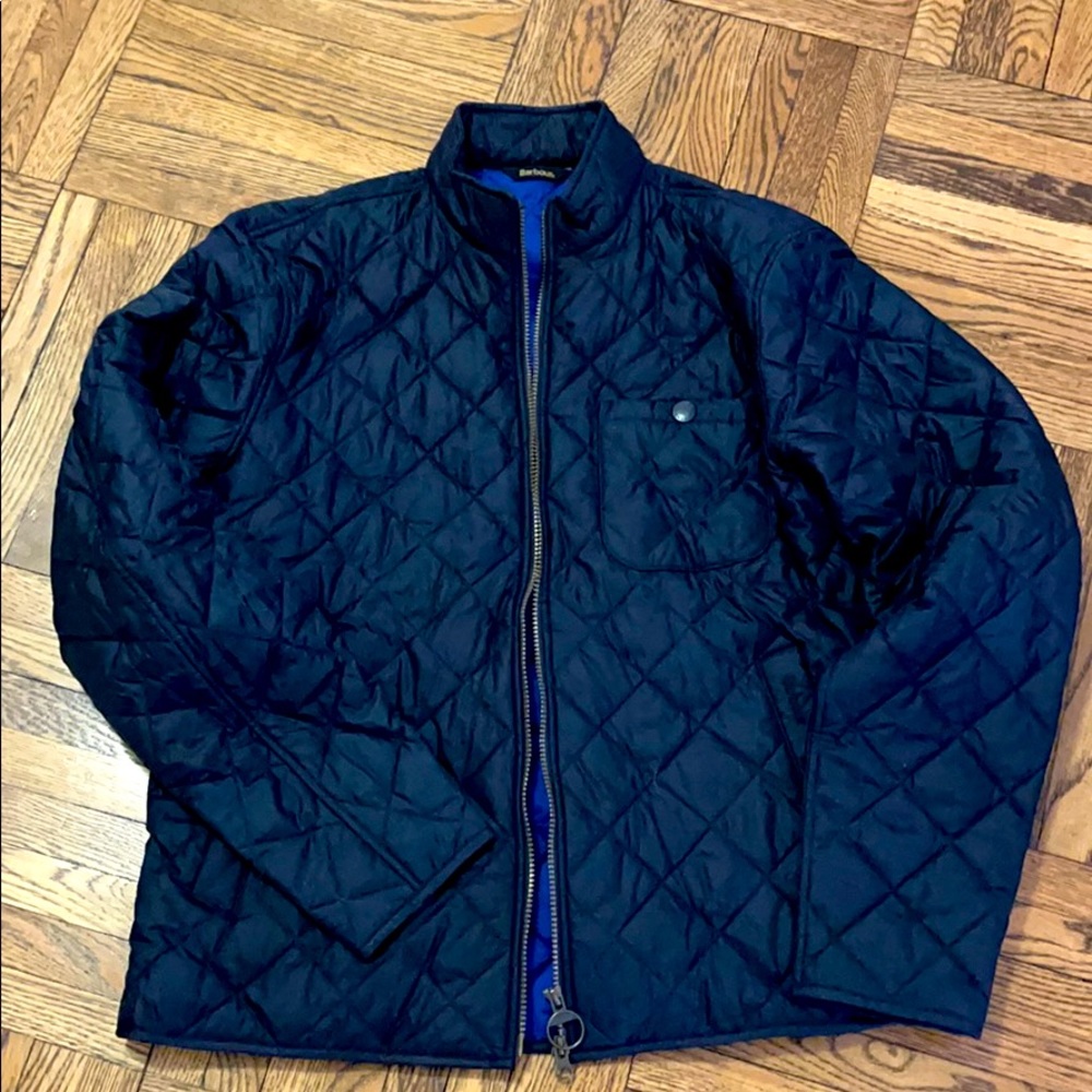 Barbour jacket navy